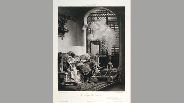 « Le songe de Cosrou » Jean Jules Antoine Lecomte du Nouy